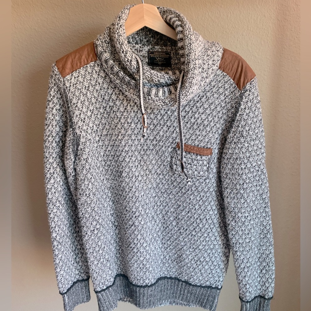 men’s european turtleneck sweater